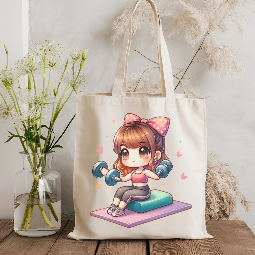 Cotton Canvas Tote Bag