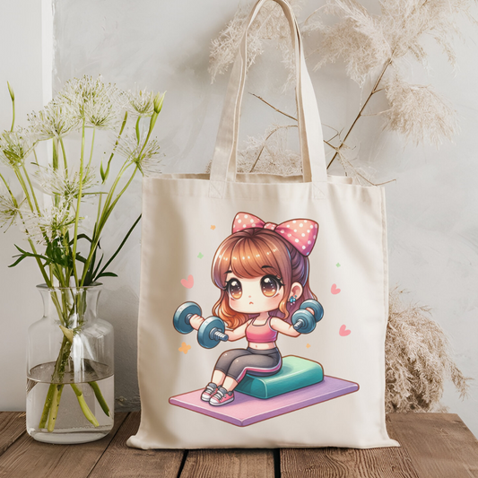 Cotton Canvas Tote Bag